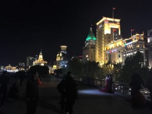 上海 外灘の夜景