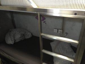 香港の​アーバンパックホステル (Urban Pack Hostel)の4人ドミ