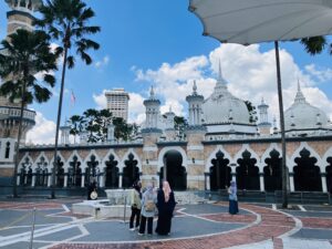 クアラルンプール(Kuala Lumpur)のマスジッドジャメ(Masjid Jamek)