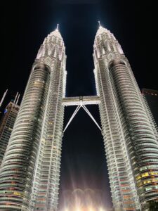 クアラルンプール(Kuala Lumpur)のペトロナスツインタワー(Menara Berkembar Petronas)