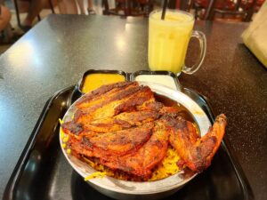 カピタンレストラン(Restoran Kapitan)のチキンビリヤニ(Chicken Biryani)13MYR