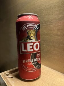ビアレオストロング Beer Leo Strong 490ml 54THB