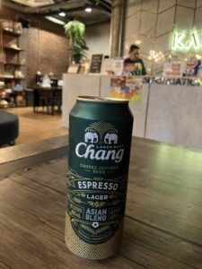 チャンビール エスプレッソBeer Chang Espresso 490ml 58THB