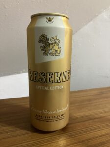 シンハービールリザーブSINGHA BEER RESERVE 490ml 63THB
