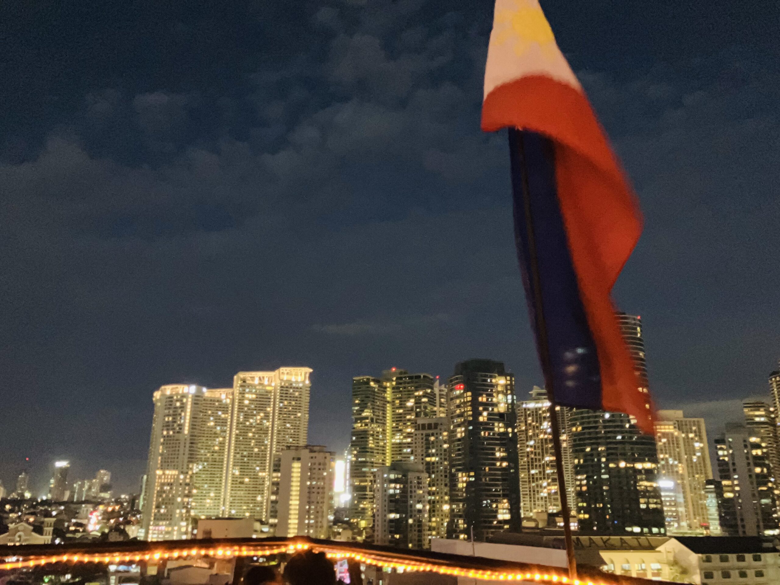 Zホステル(Z Hostel)屋上からの夜景