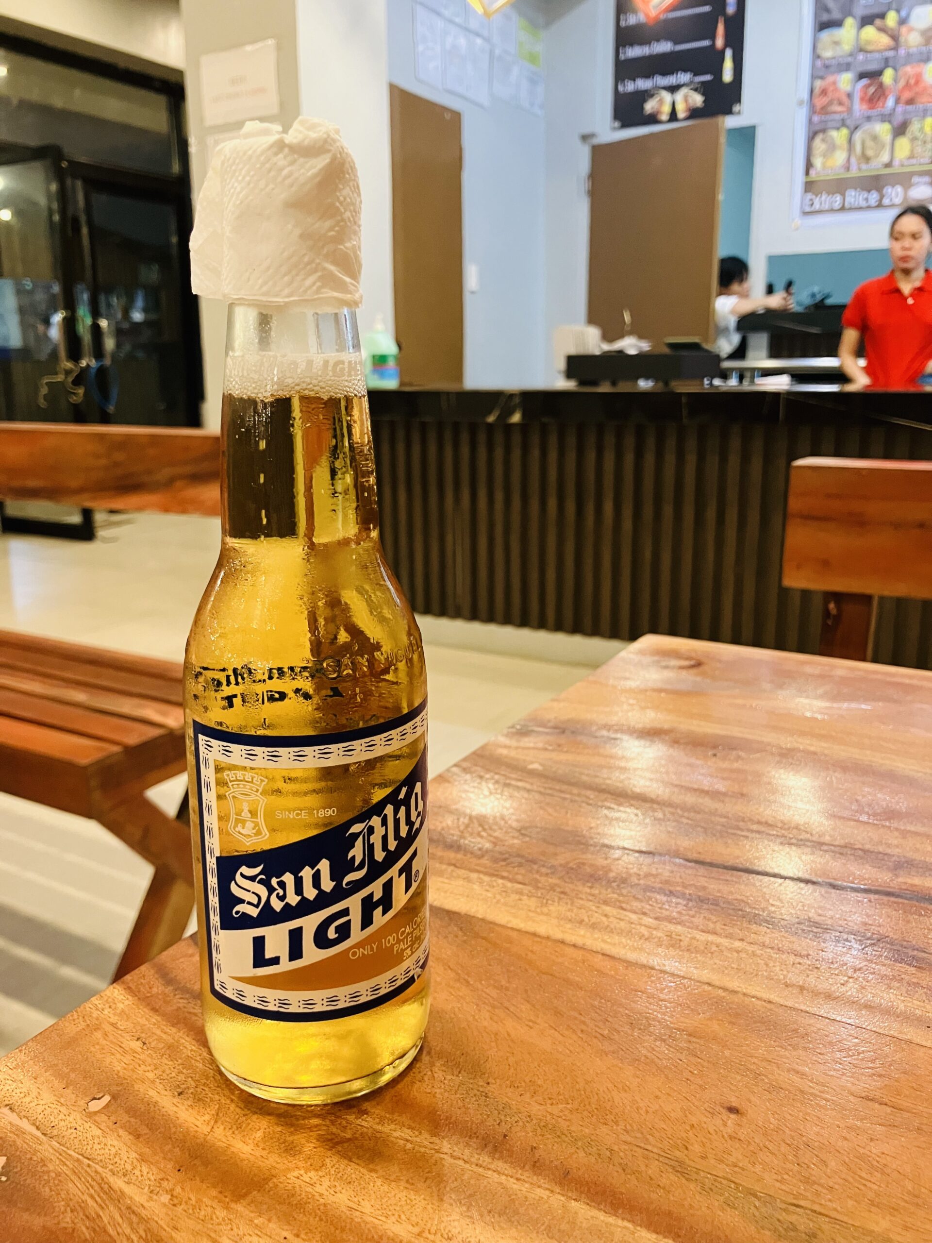 San Miguel Light サンミゲルライト330ml 65PHP