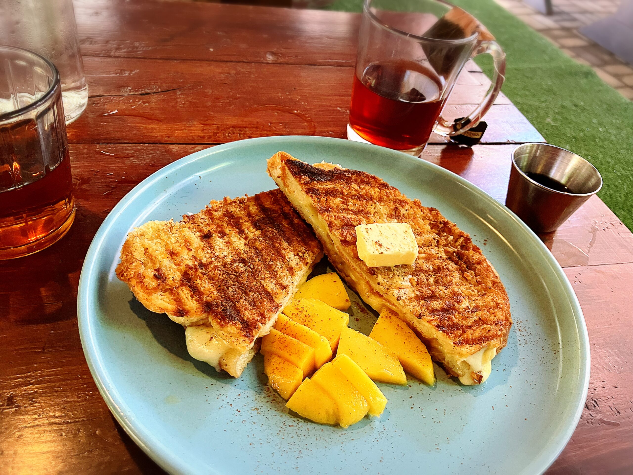 レイジードッグの、チーズフレンチトースト