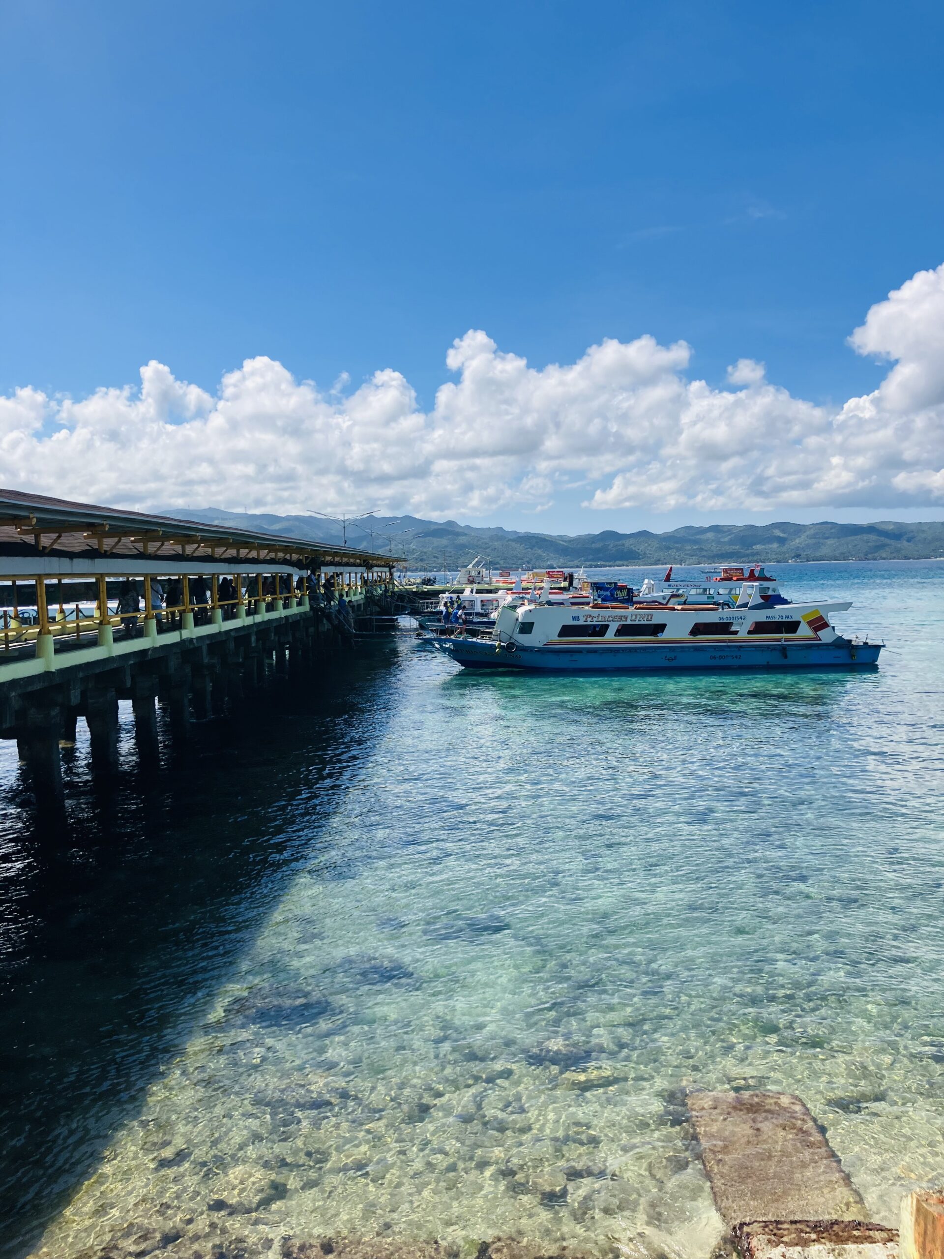 ボラカイ島のカグバン港(cagban jetty port)