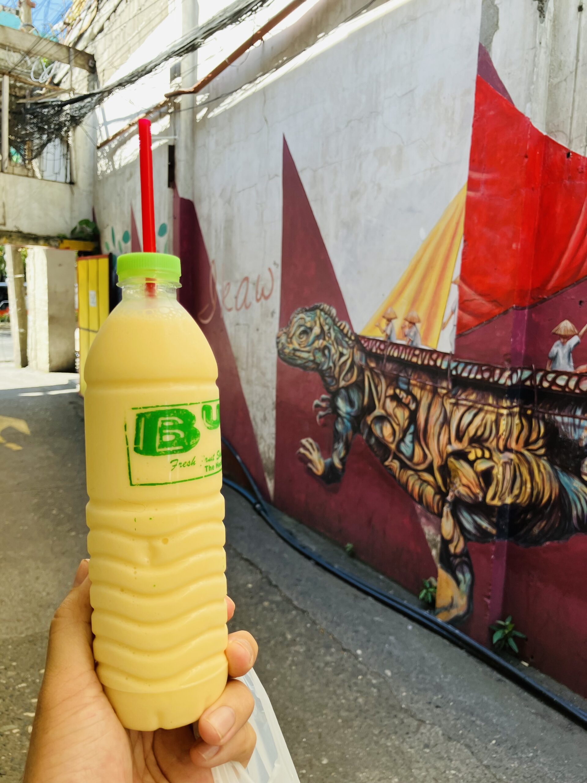 イロイロのマンゴーシェイク500ml60PHP