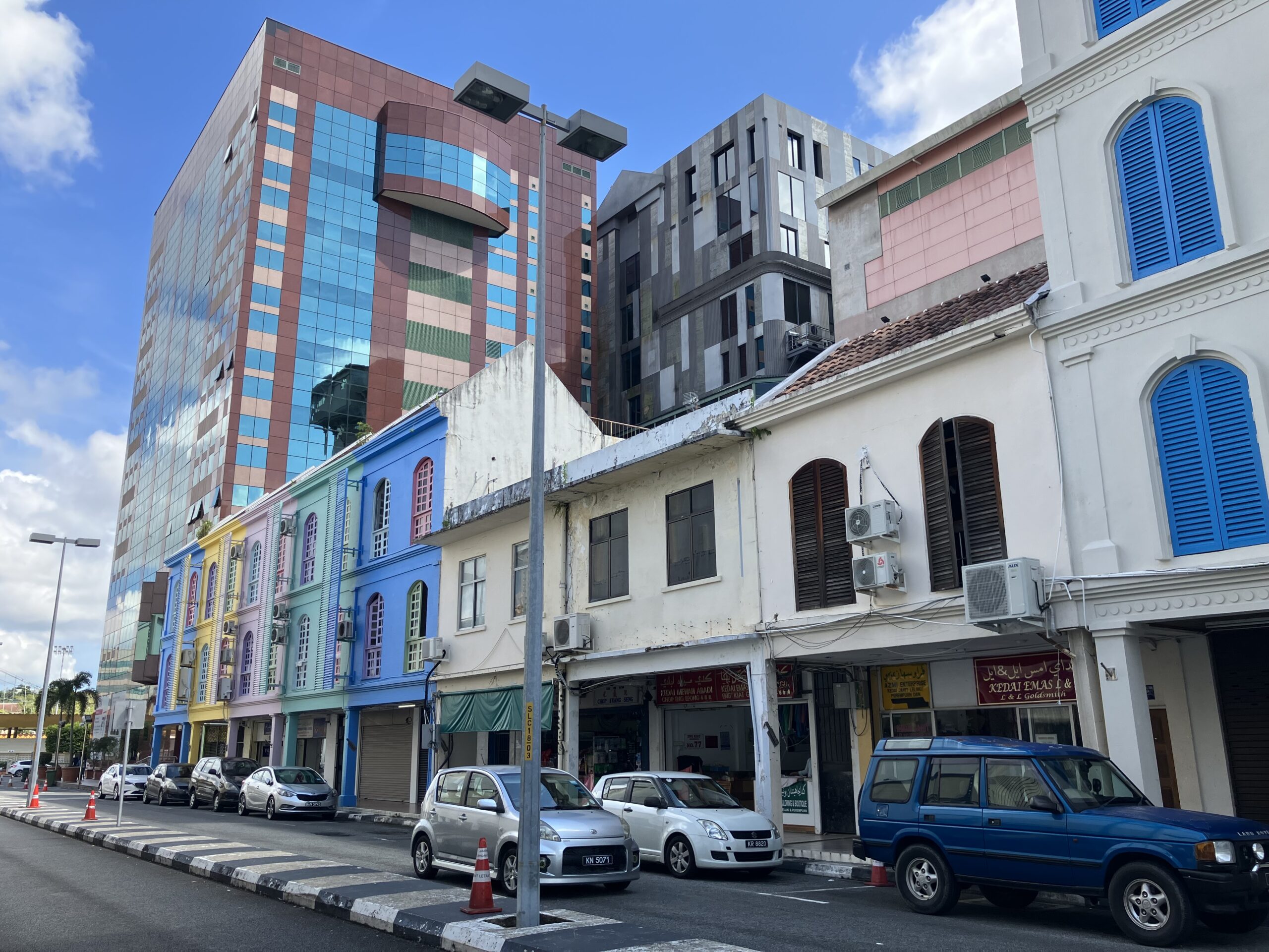 バンダルスリブガワン(Bandar Seri Begawan) の町並