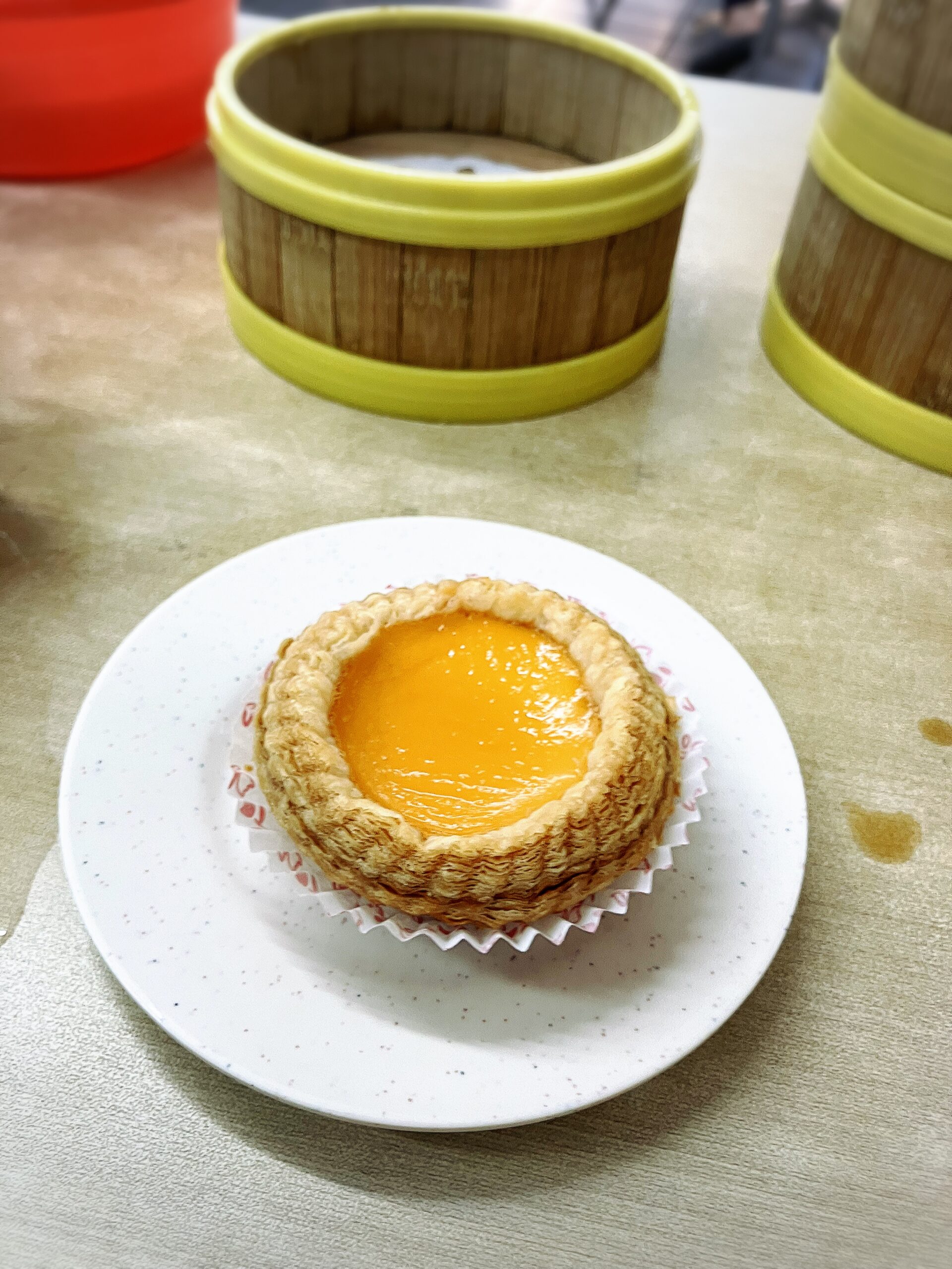 大東酒楼(Tai Tong Restaurant)のエッグタルト3MYR