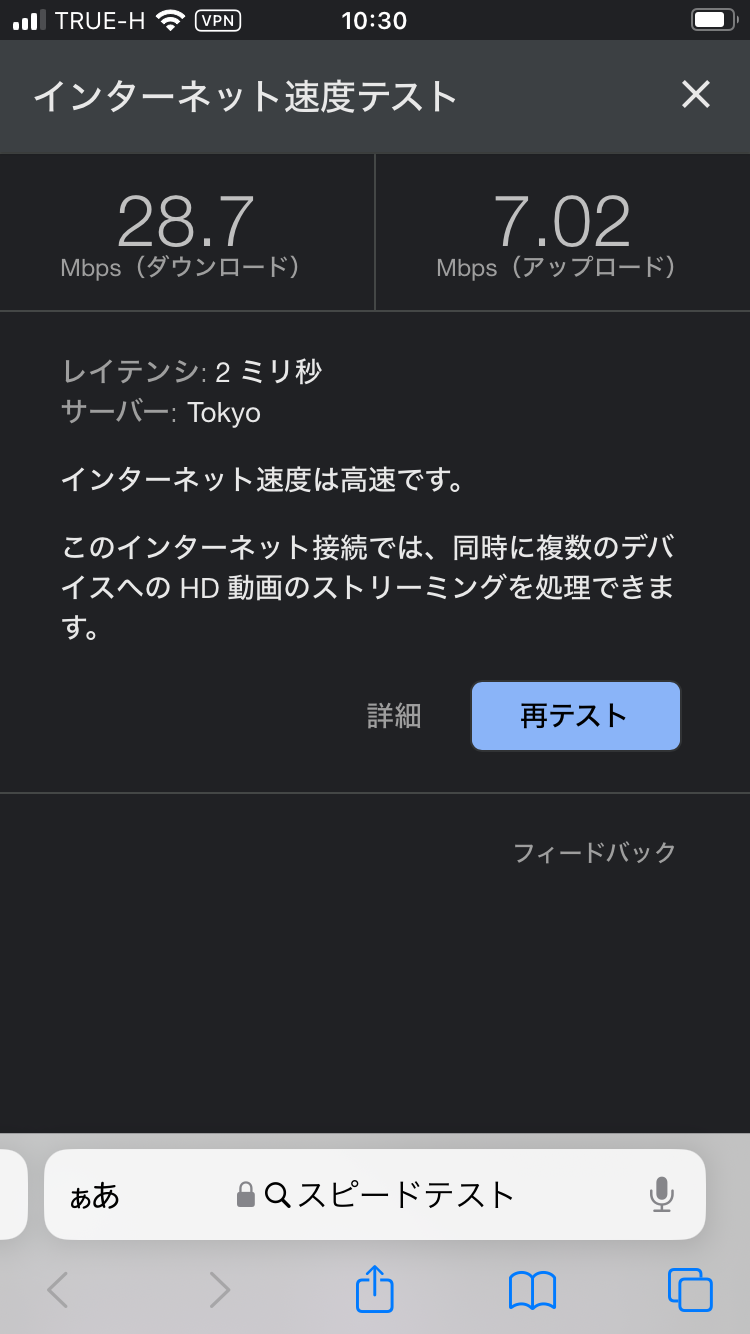 Hip Hostel PatongのWi-Fi速度