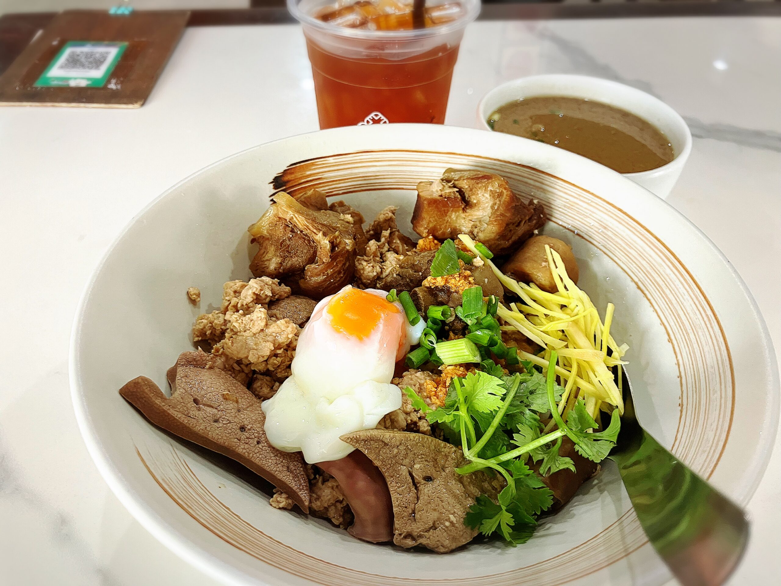 カオトムタノンディーブックのカオヘーンジェップシアン170THB