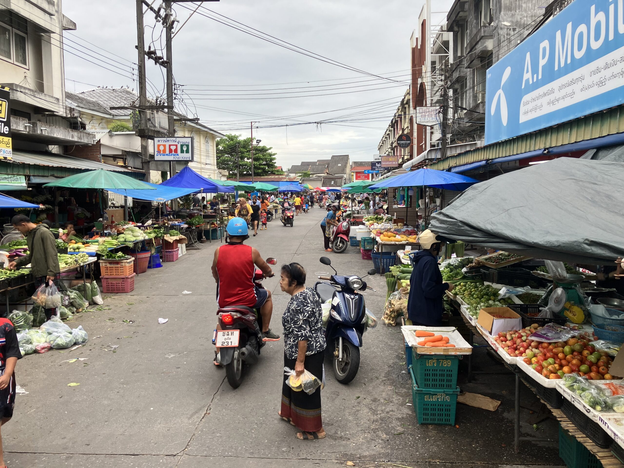 プーケットタウン(Phuket Town)の朝市