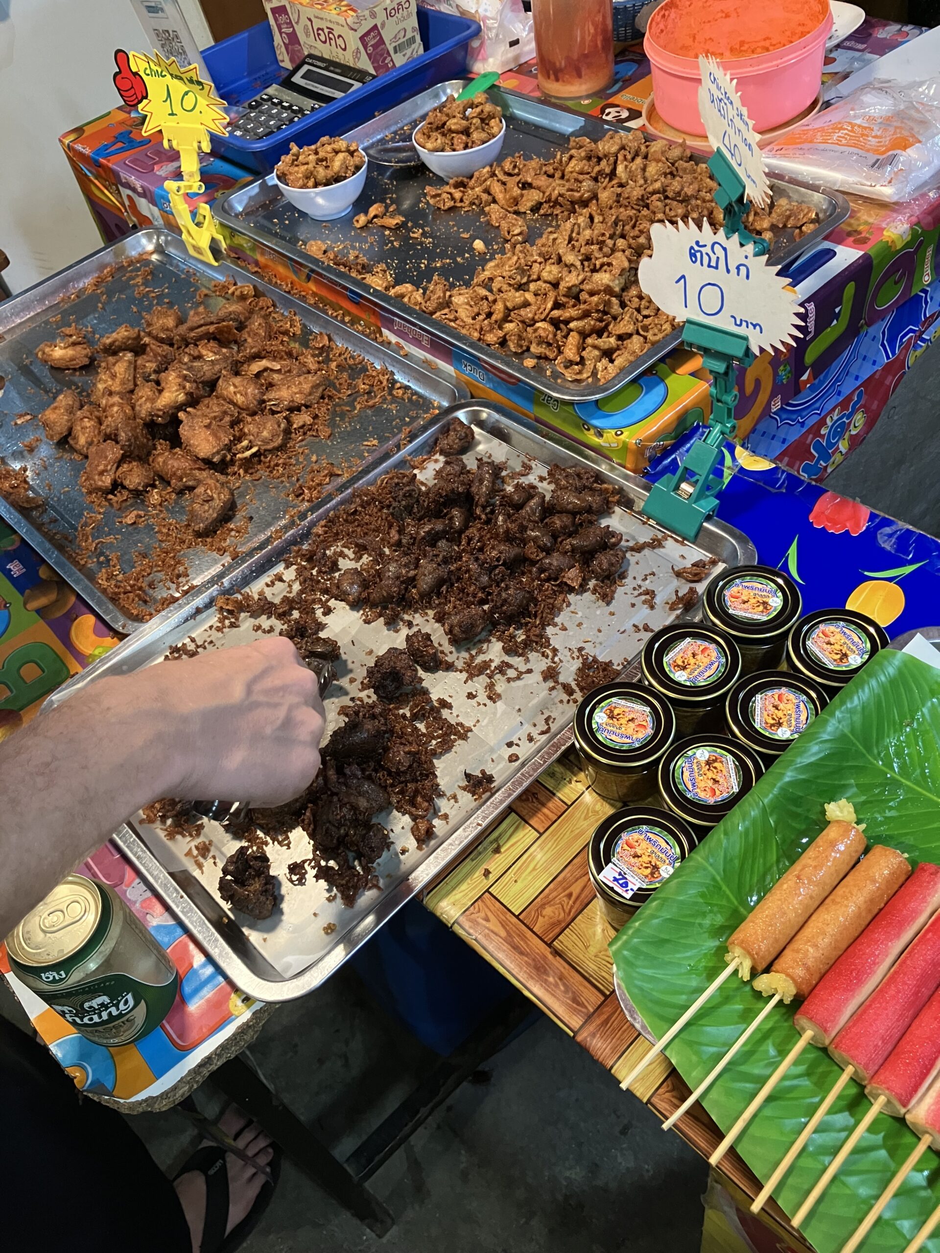 ピピ・ドーン島(Phi Phi Don Island)の揚げ物屋