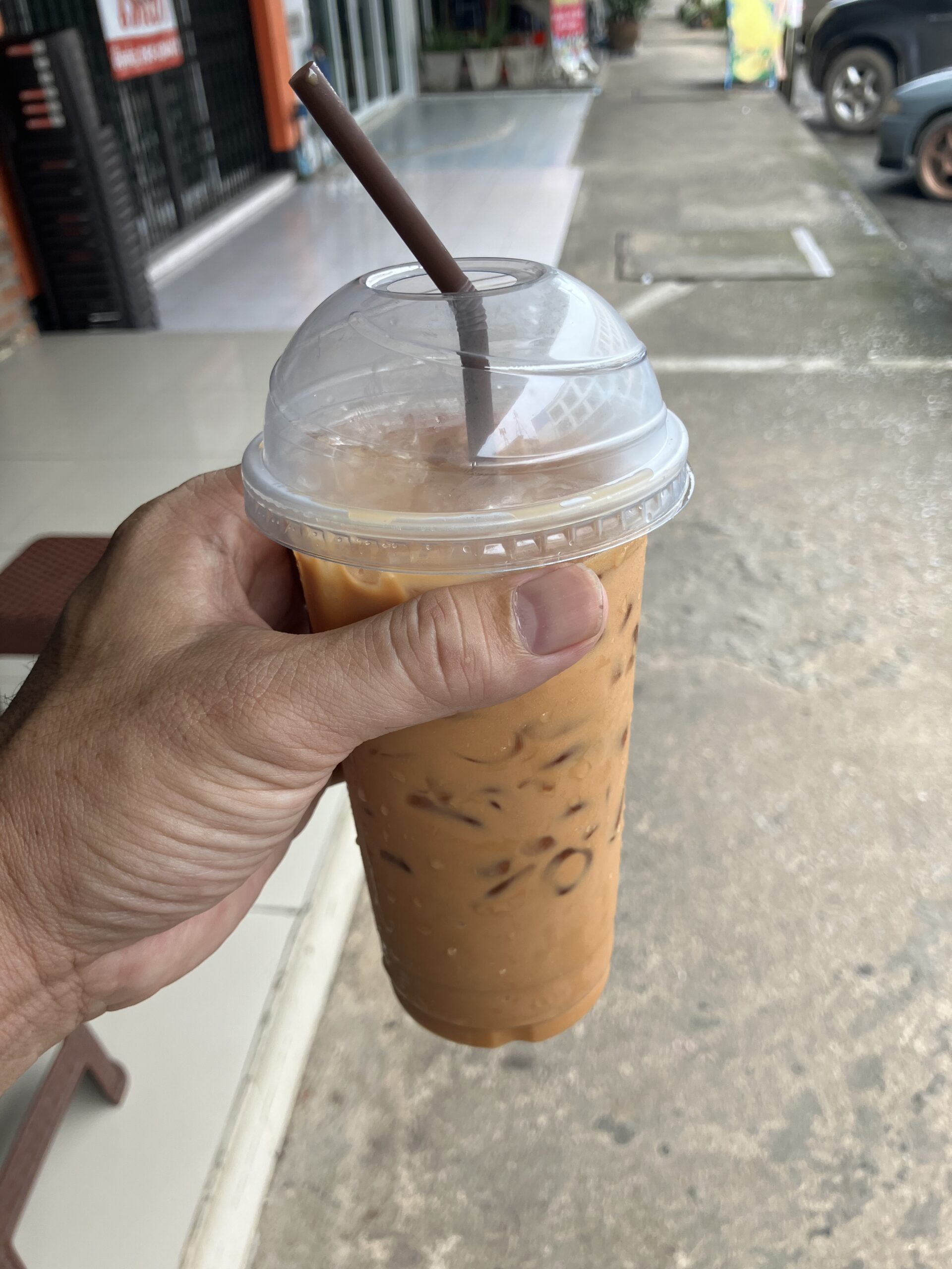 クラビタウン(Krabi Town)のアイスタイティー30THB