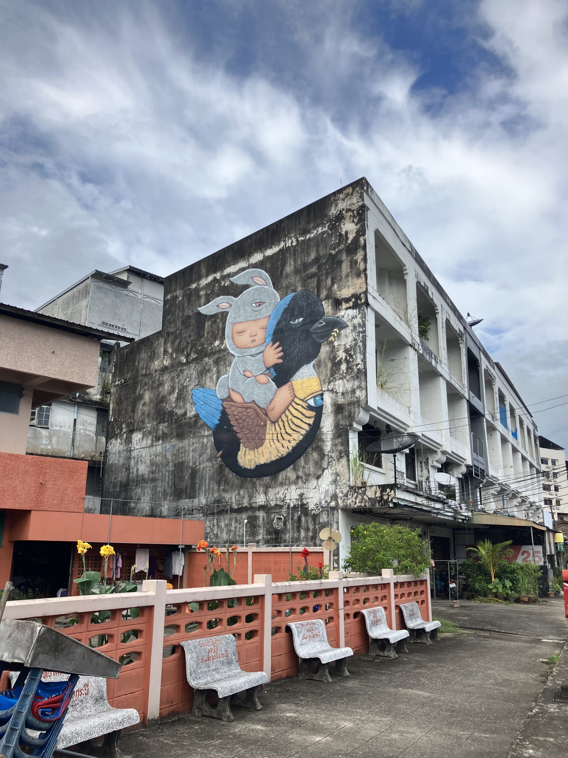 クラビタウン(Krabi Town)のウォールアート