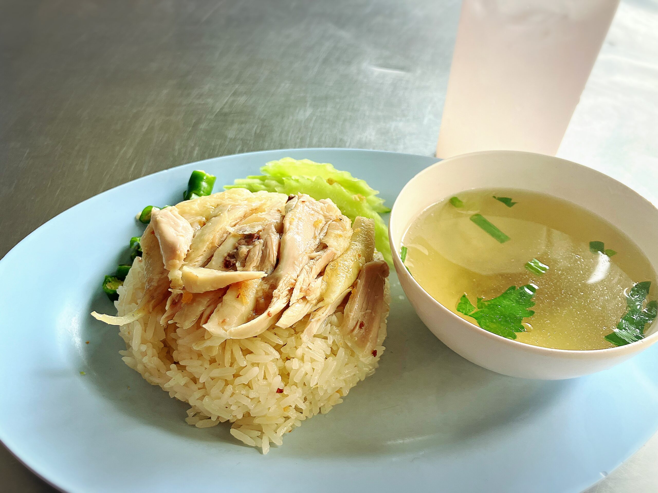 クラビタウン(Krabi Town)のカオマンガイ40THB