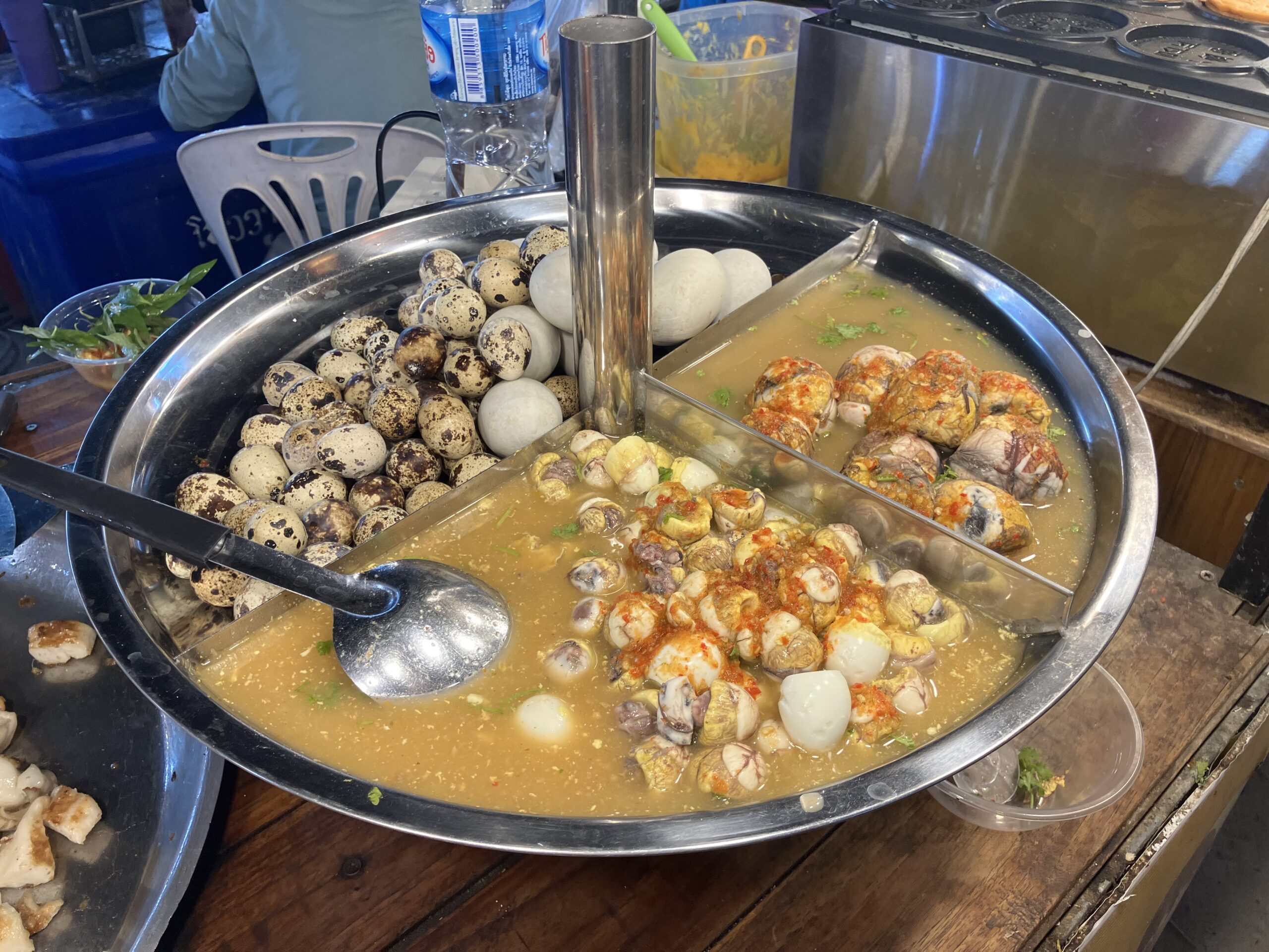 孵化寸前ウズラと孵化寸前アヒル