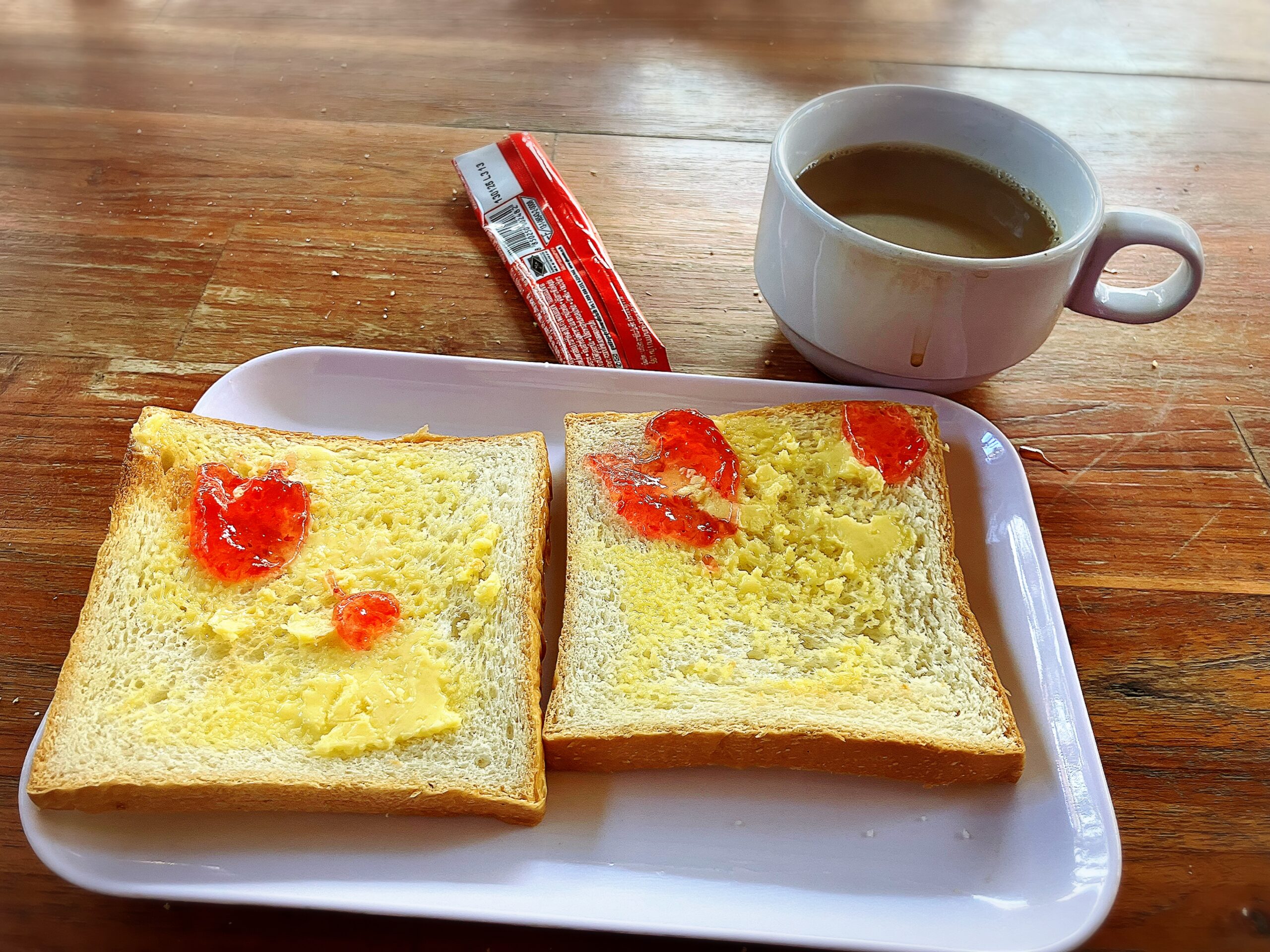 Rainbow Hotel Vientianeの朝飯