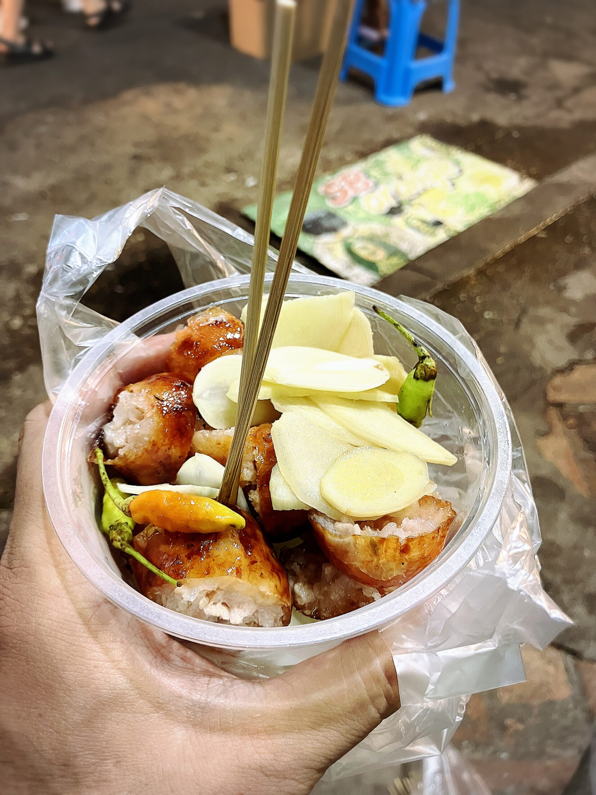 ラオスソーセージ30,000LAK