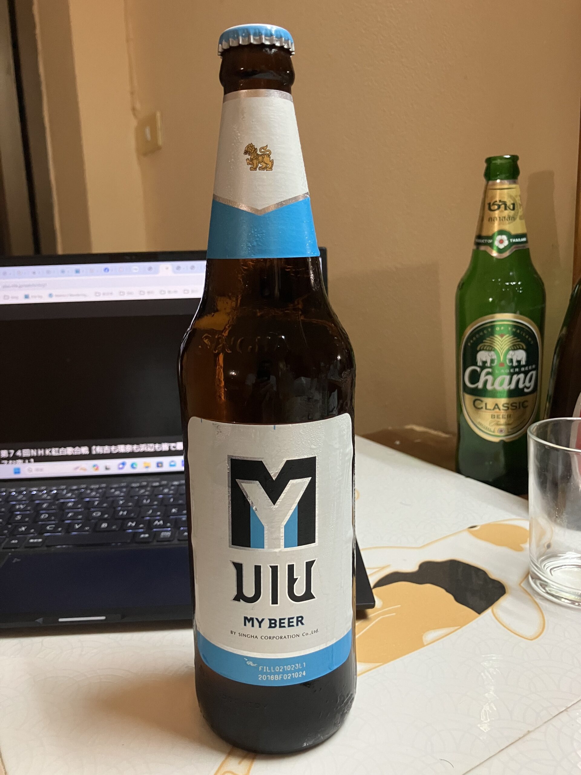 マイビール MY BEER 大瓶 57THB