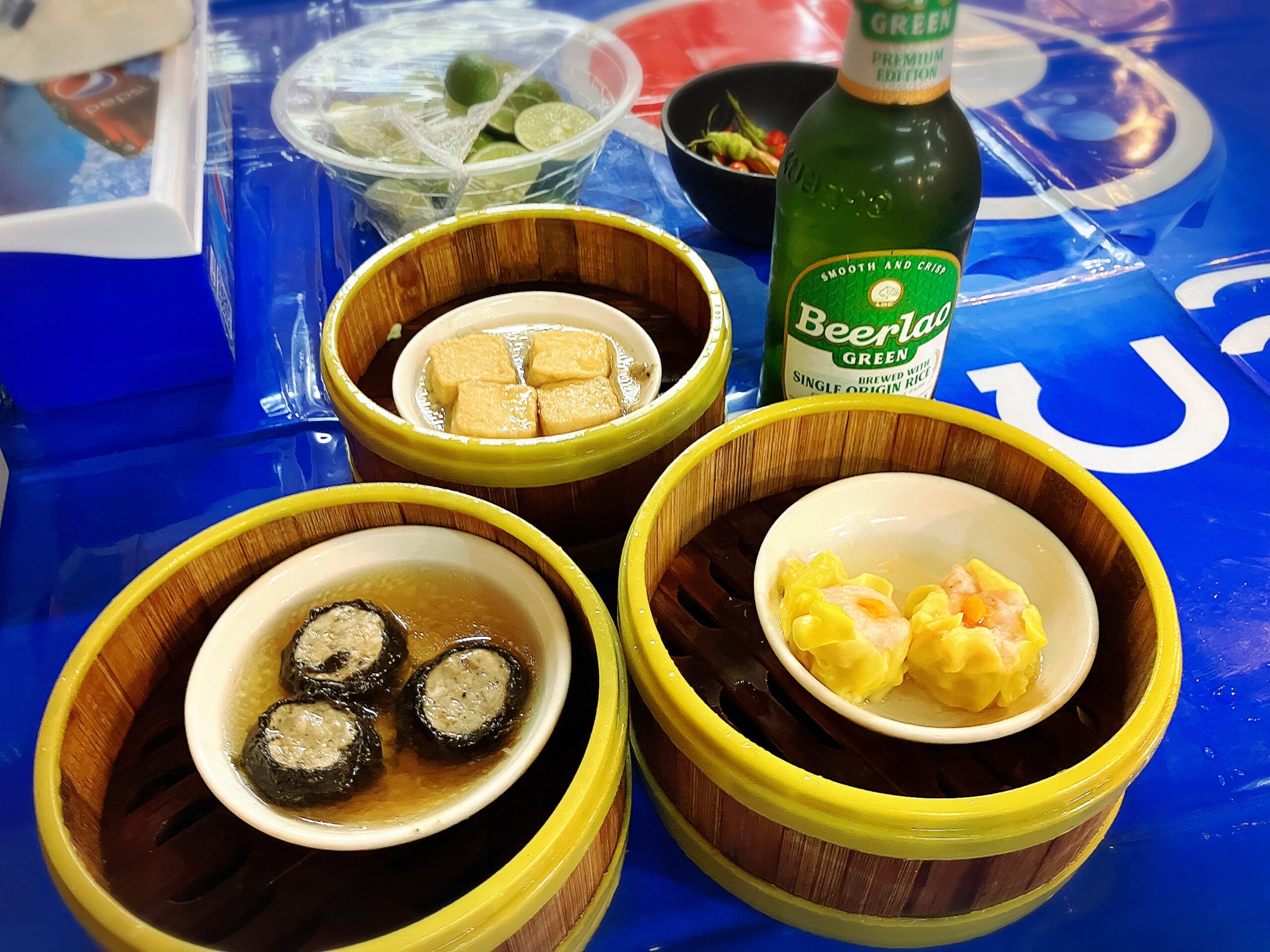 Ban Laoの点心を3枚で30,000LAK