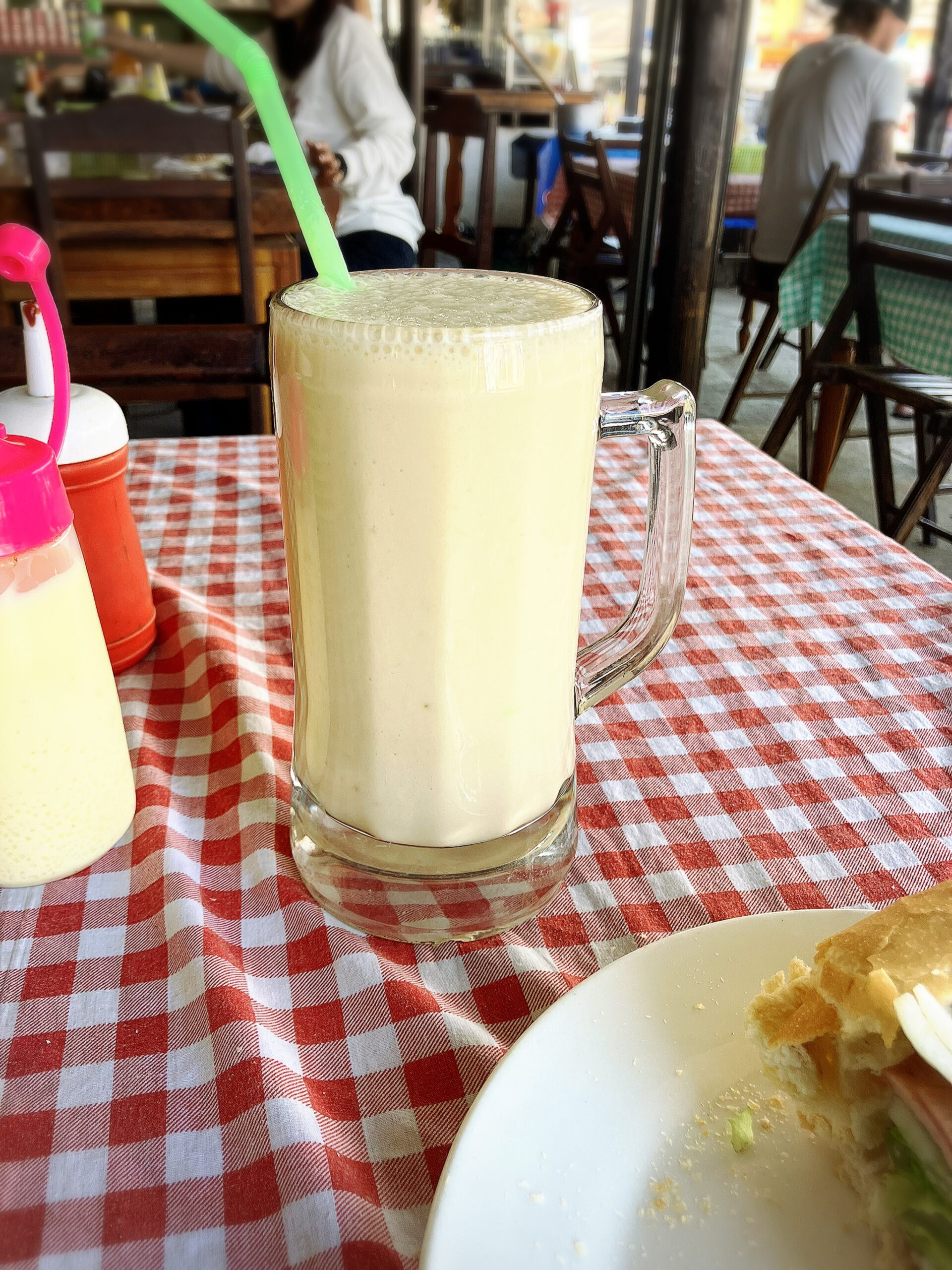 Laung Xai Kham Restaurantにのバナナシェイク15,00LAK