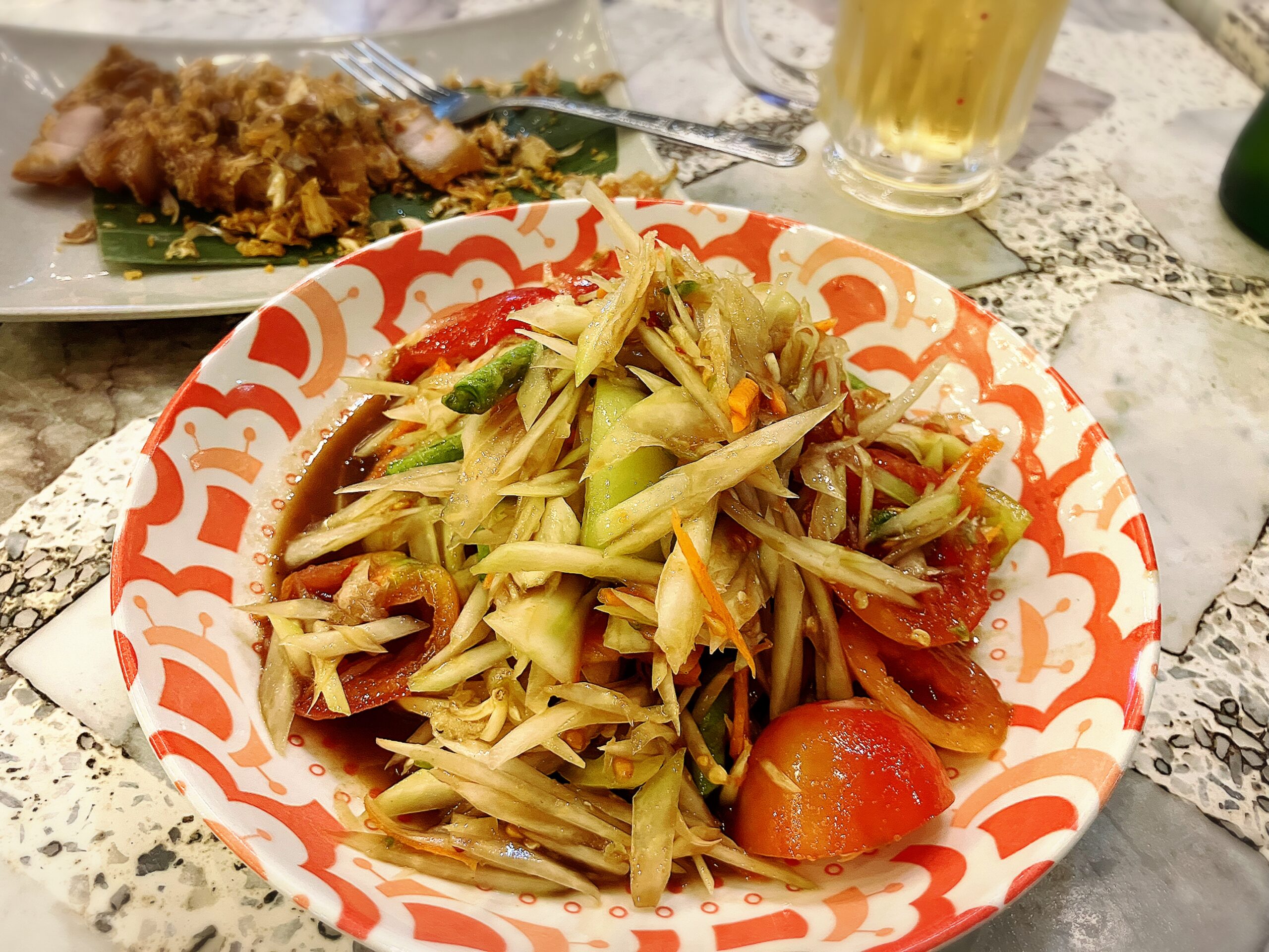 イサーン風ソムタム40THB