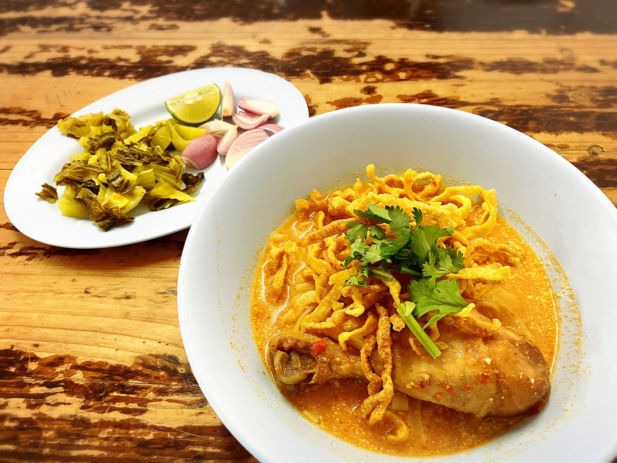 カオソーイメーサイのカオソーイチキン55THB