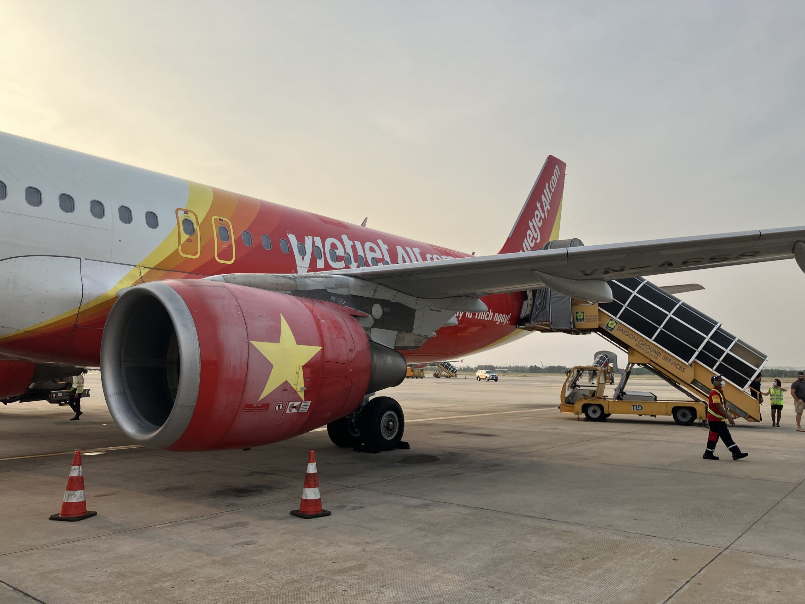 ベトジェットエアVJ892 エアバスA320