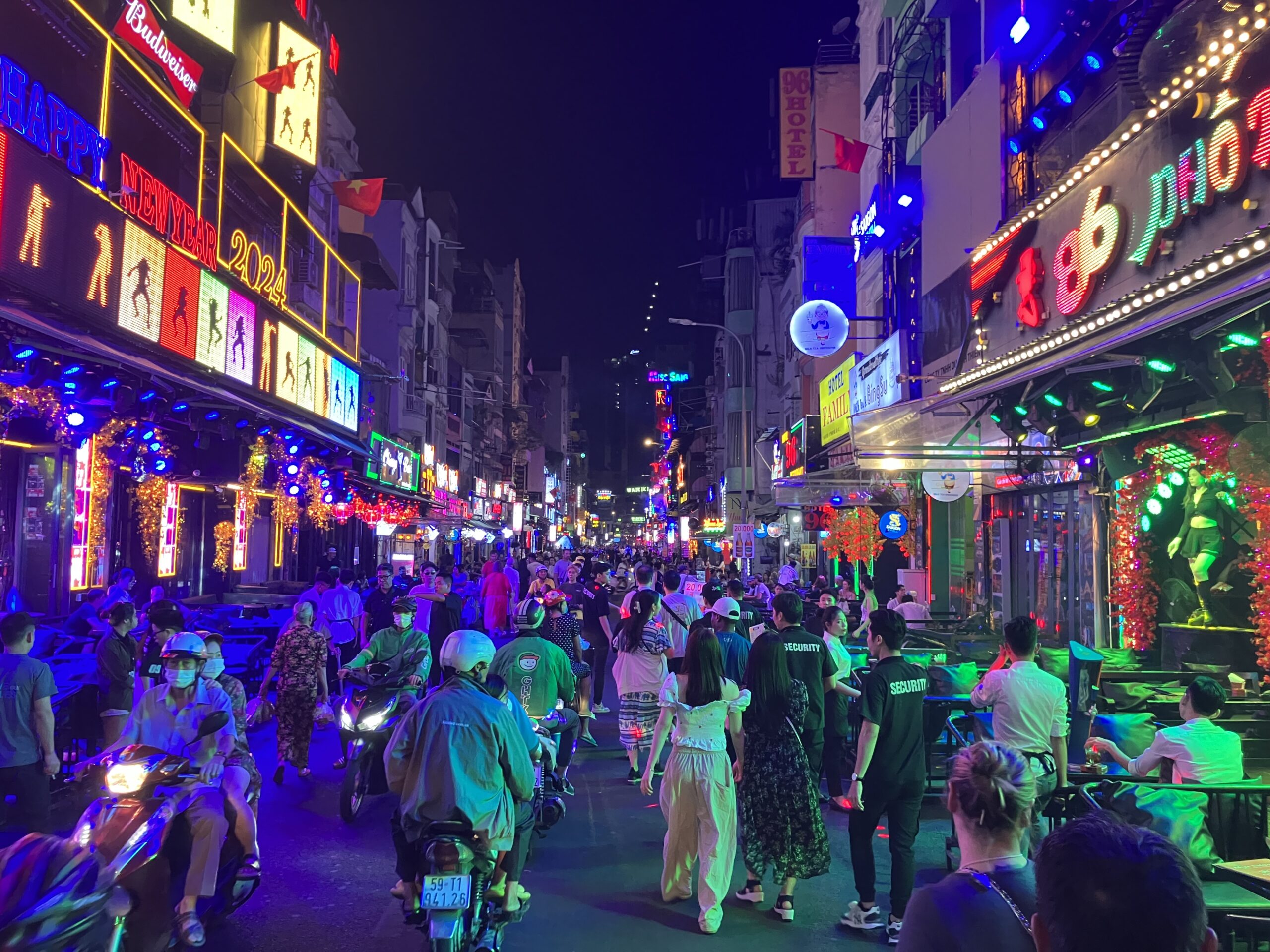 ホーチミン(Ho Chi Minh)のBui Vien Walking Street