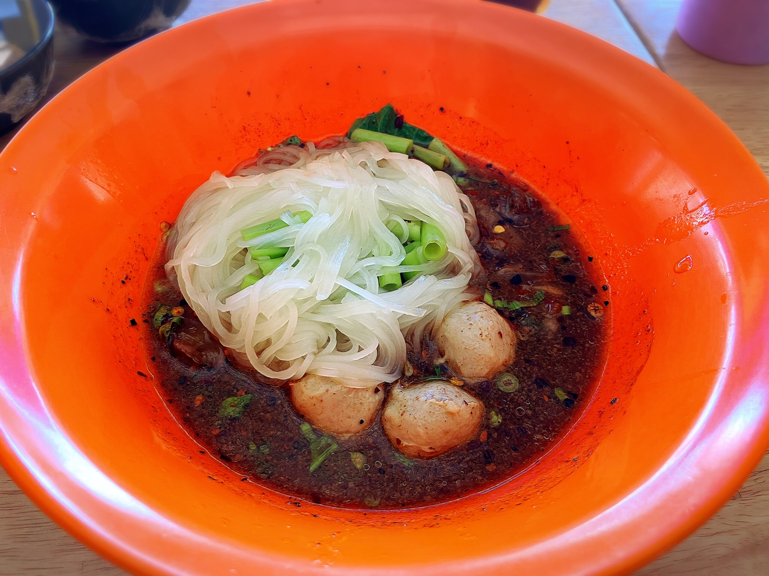 トンヌアボートヌードル(ทองนัวก๋วยเตี๋ยวเรือ)のクイッティアオセンレック40THB
