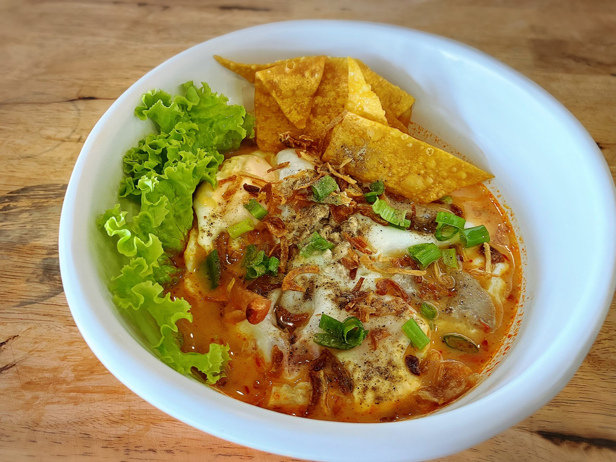 クレイジーヌードルのクイッティアオトムヤム75THB