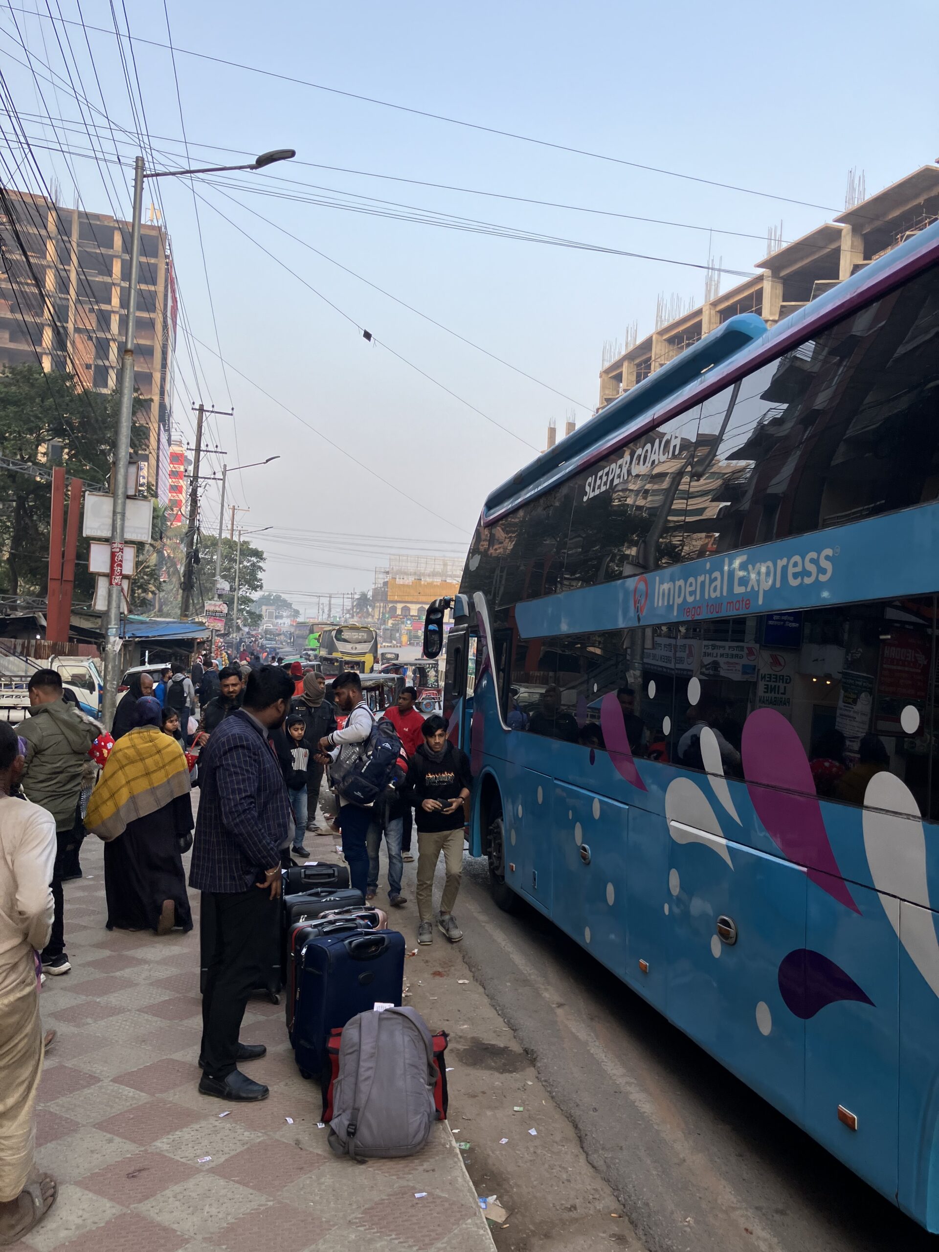 コックスバザール(Cox’s Bazar)到着は、朝七時