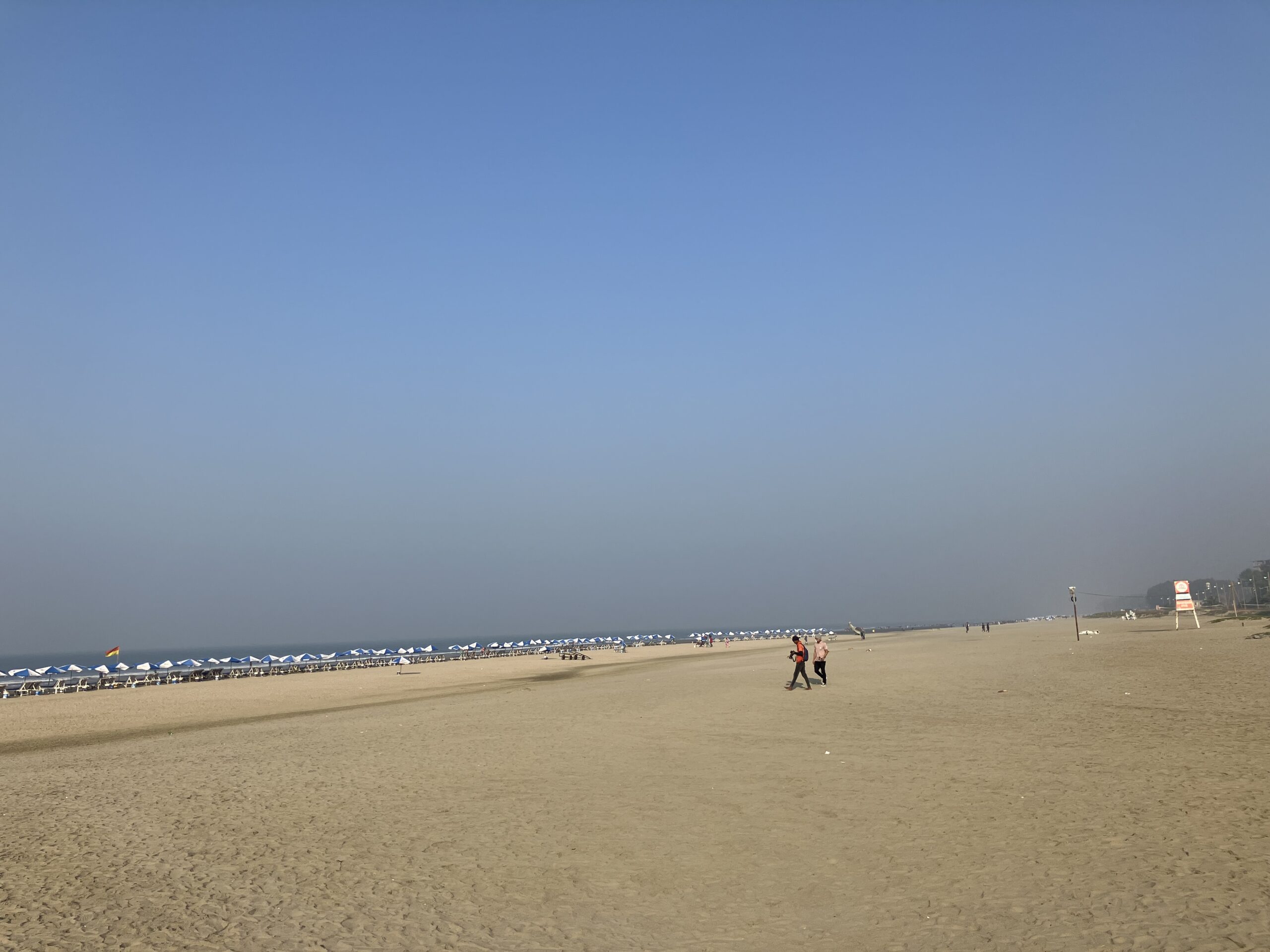 コックスバザール(Cox’s Bazar)の世界最長と言われてる砂浜